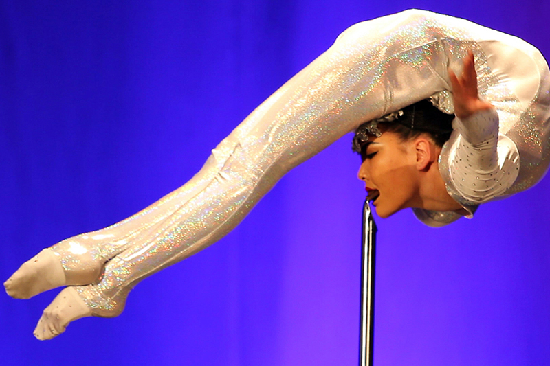 Mongolian contortionist